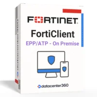 FortiClient EPP/ATP (On Premise Deployments) FortiClient EPP/ATP Subscription for 10,000 endpoints – 1 Year. Includes VPN/ZTNA Agent, EPP/ATP on-prem EMS with FortiCare Premium (FC4-10-EMS04-429-01-12)