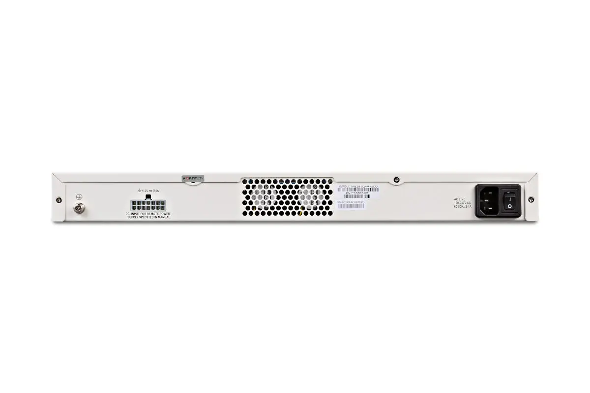 Fortinet FortiGate 101E rear ports