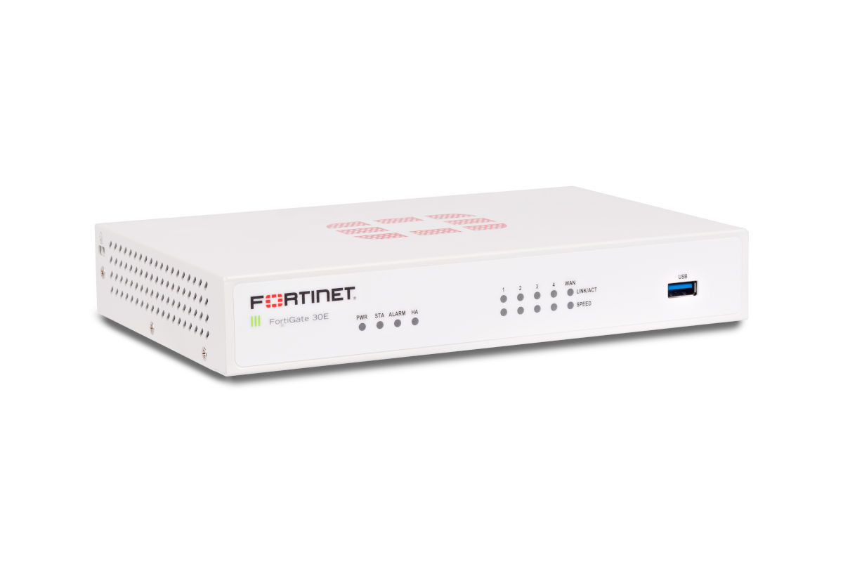 Fortinet FortiGate 30E (FG-30E) desktop firewall