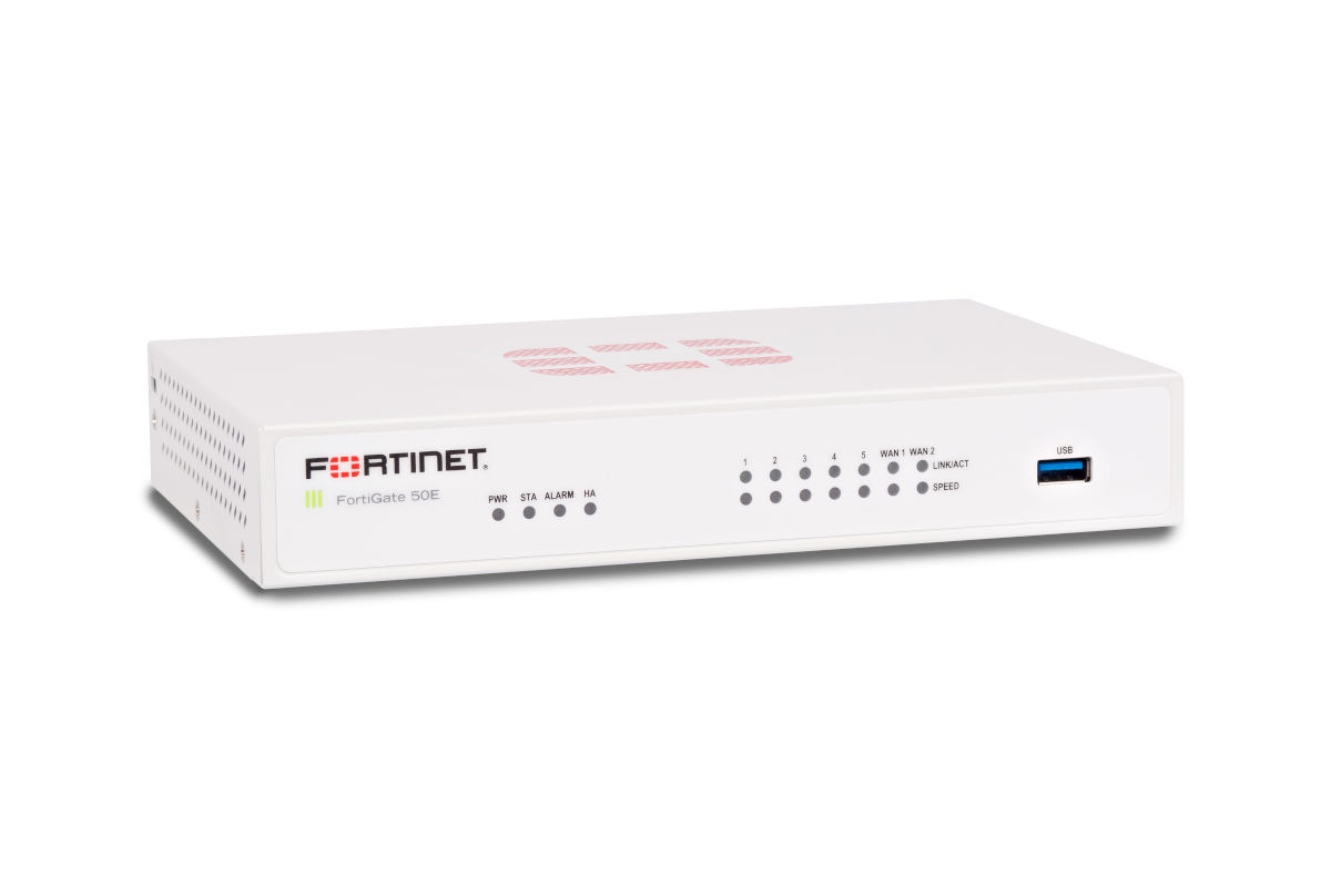 Fortinet FortiGate 51E (FG-51E) desktop firewall