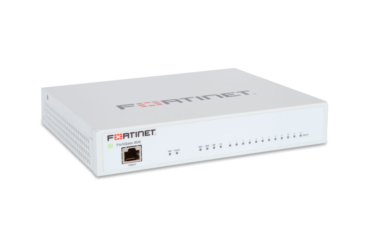 Fortinet FortiGate 80E-POE (FG-80E-POE) desktop firewall
