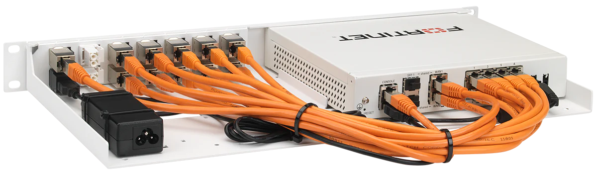 Rackmount for FortiGate 80F - 81F - Shielded - Image 3