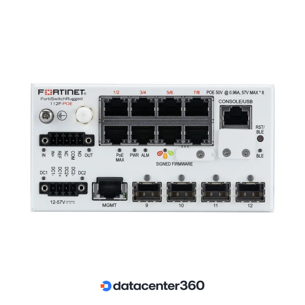 Fortinet FortiSwitchRugged 112F-POE (FSR-112F-POE) ports