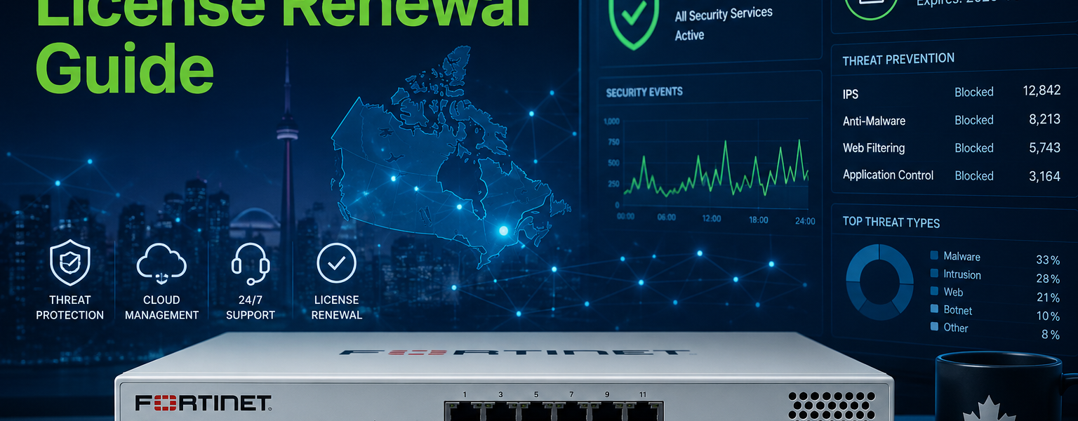 FortiGate license renewal guide
